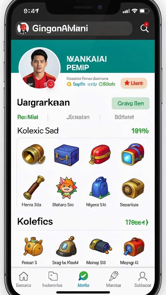 8768 - Tampilan grafis yang memukau dan penuh warna.