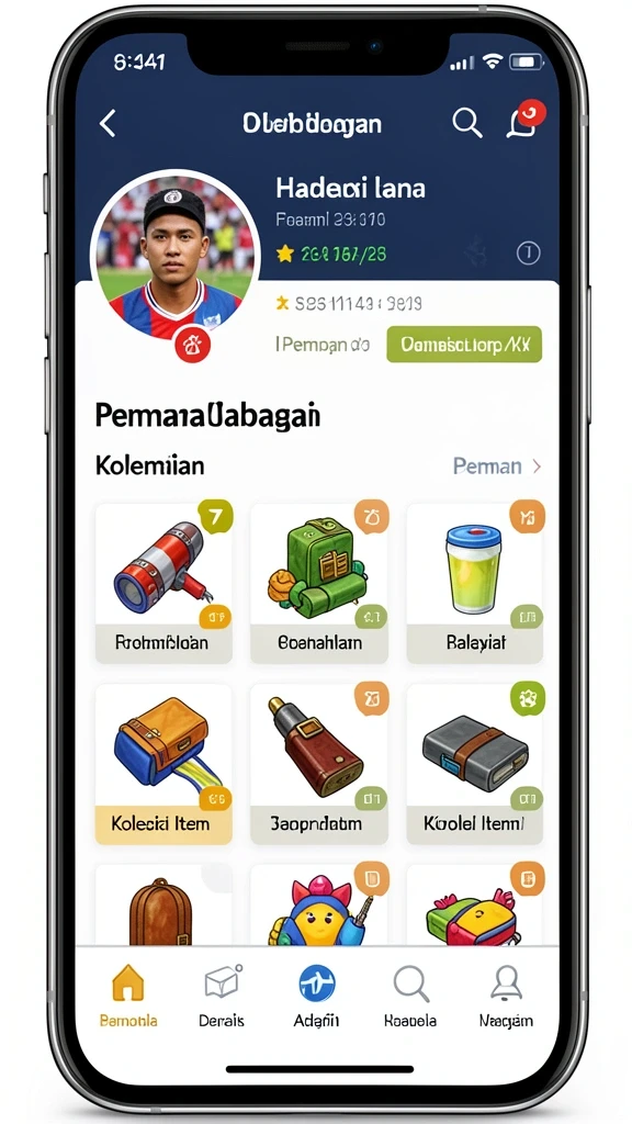 dna777 - Berbagai karakter unik yang bisa dipilih pemain.
