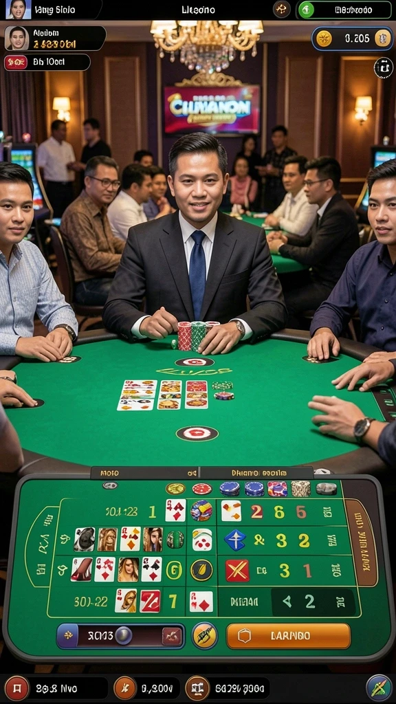 luck365 - Tampilan antarmuka yang menarik dan mudah dinavigasi.