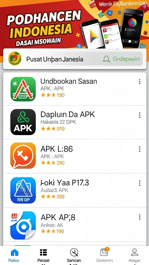 mandala77 - Screenshot tampilan antarmuka yang menarik dan intuitif.