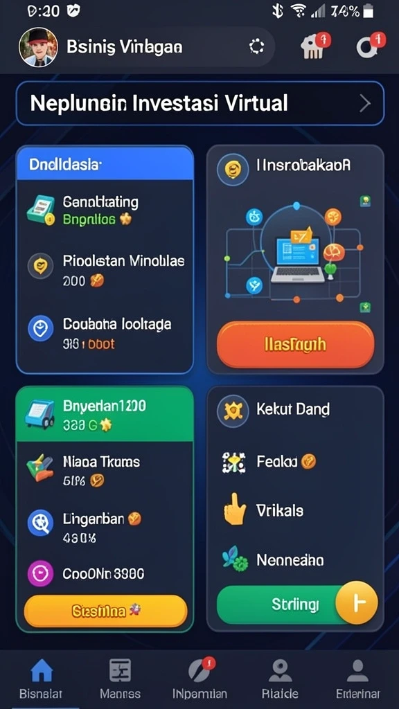 nusabet88 - Tampilan antarmuka yang menarik dan user-friendly.