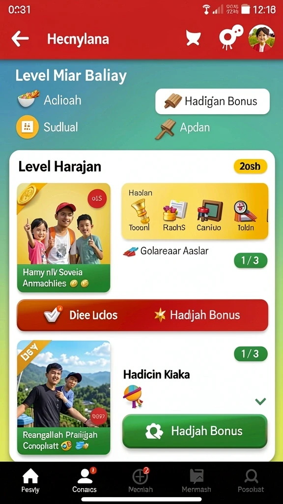 rp888 - Menu permainan yang intuitif dan mudah dinavigasi.
