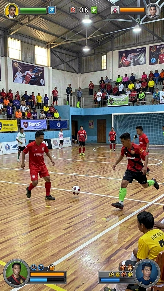 siap108 - Tangkapan layar menampilkan grafis menawan dari karakter utama.